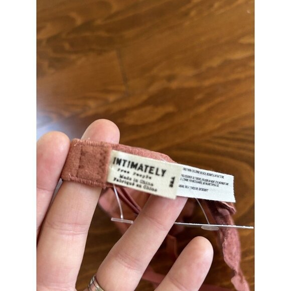 Free People Intimately Bra Copper Lace Sheer Wired NWT Size 32A - Picture 5 of 7